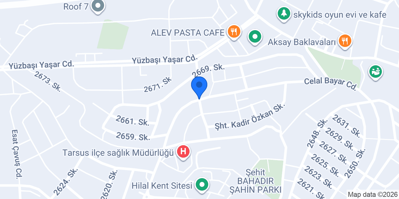 Sezer oto yıkama konumu