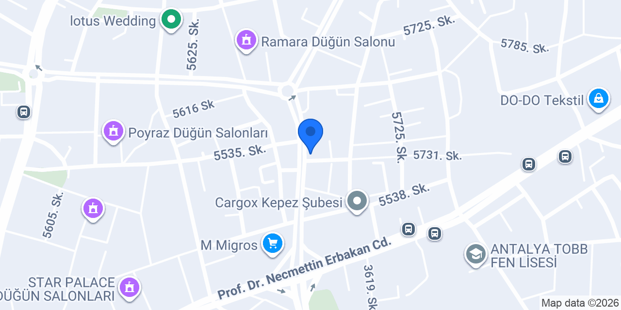 Altın Fırın&Cafe konumu