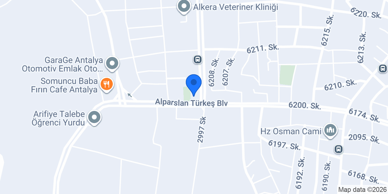 Ferya Unlu Mamülleri konumu
