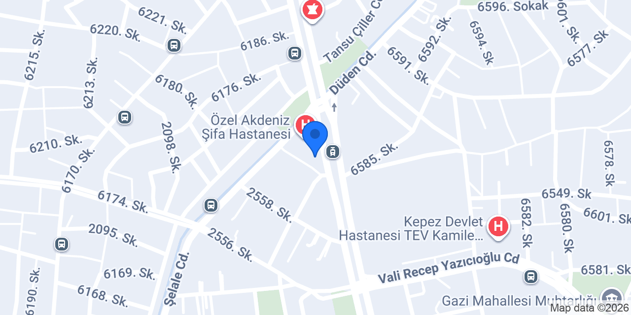 Lokman Hekim Eczanesi konumu