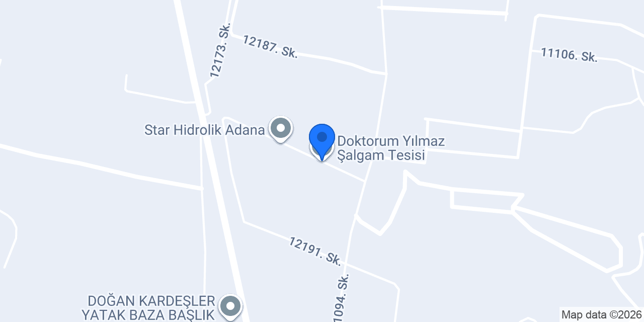 Doktorum Yılmaz Şalgam Tesisi konumu