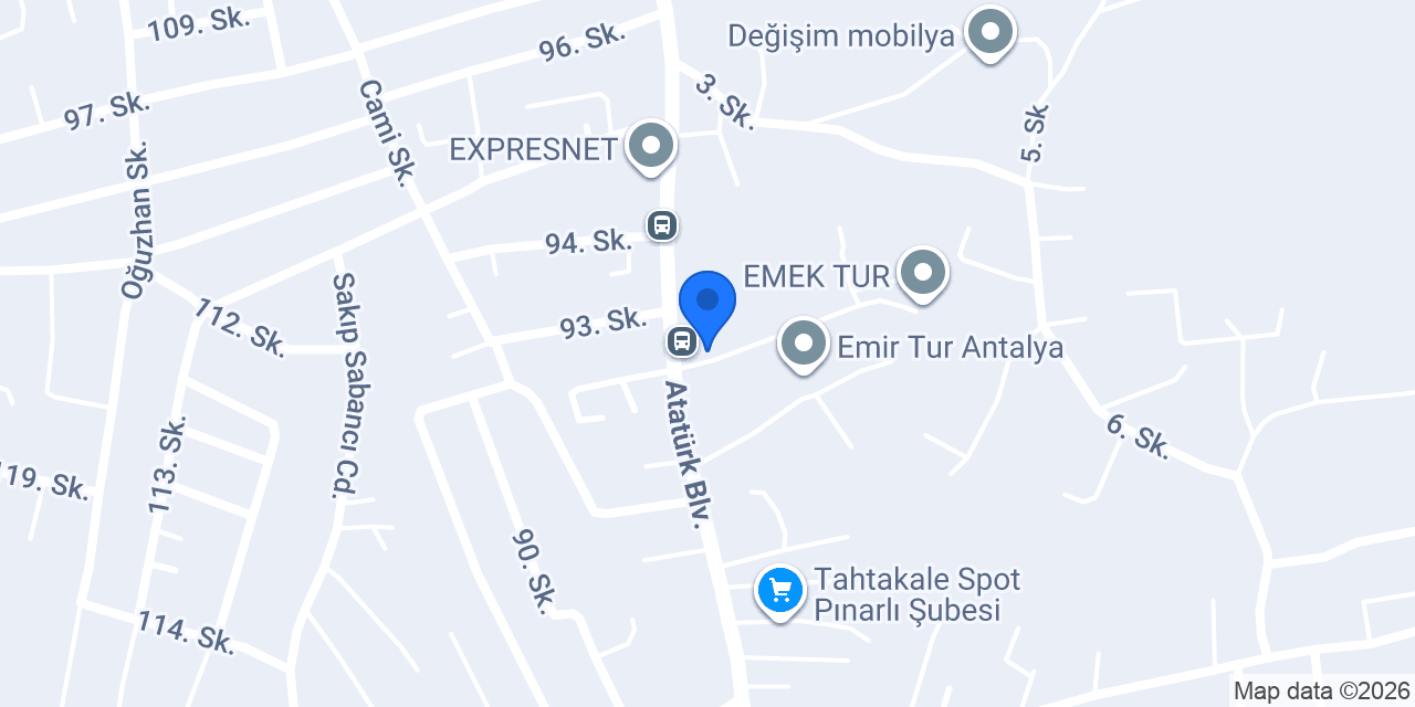 Yağmur Otomotiv konumu