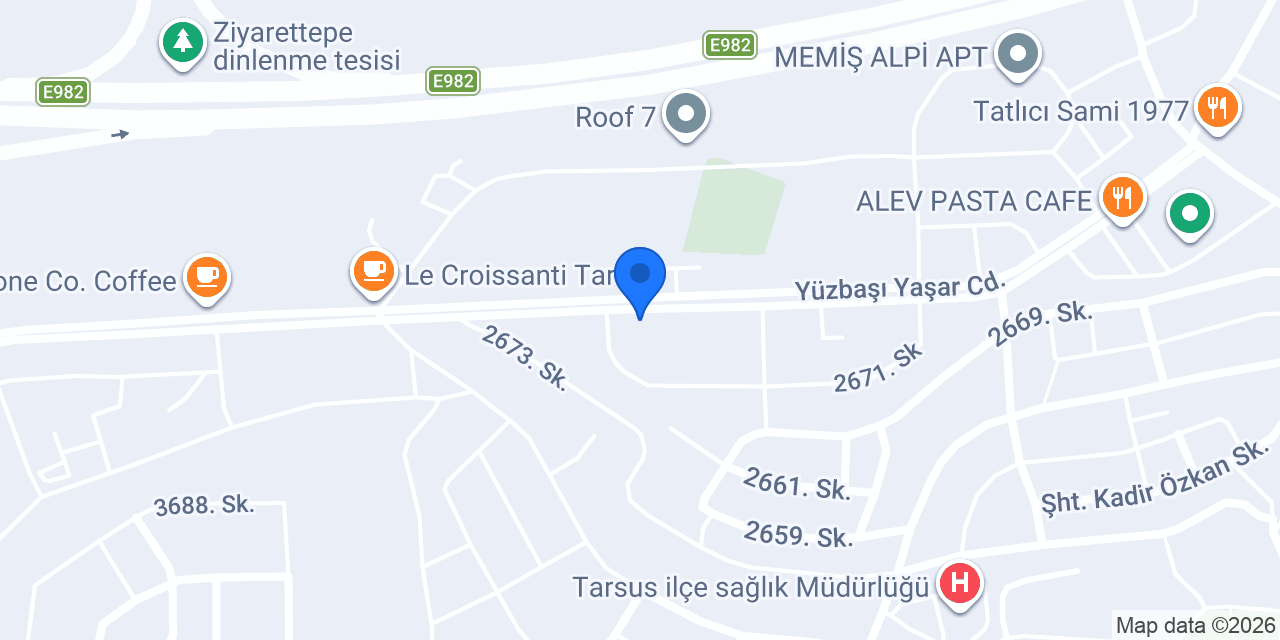 Terzi Yener konumu