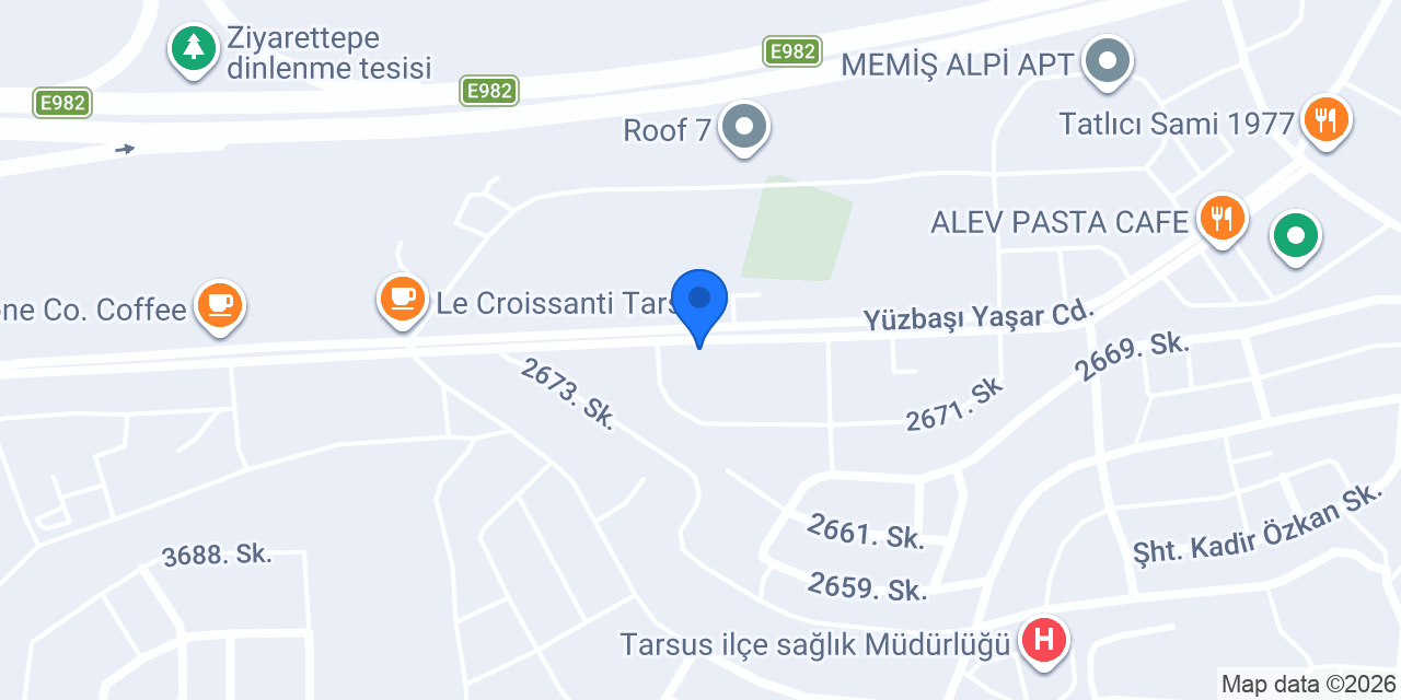 Çiçek Deryası konumu