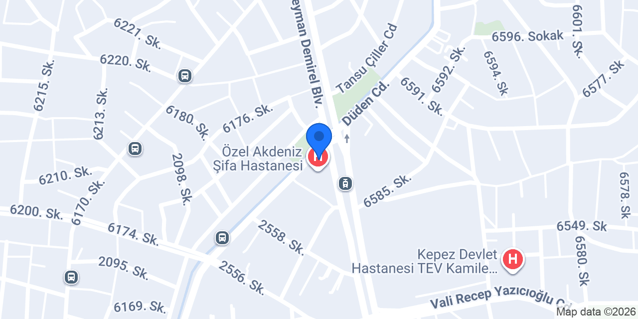 Varsak siteler Taksi konumu