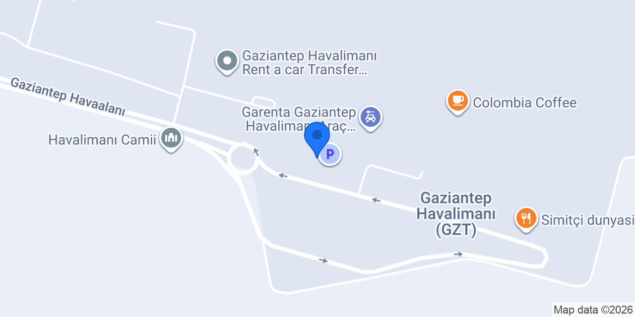 BAŞKAN CAR RENTAL konumu