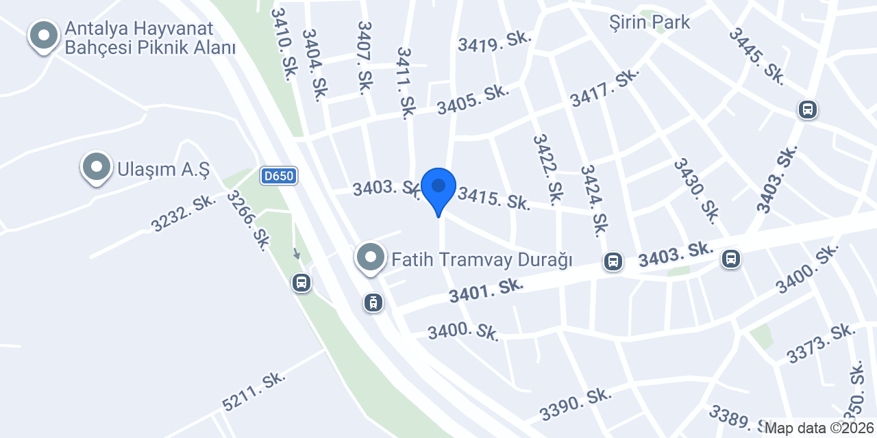 Çetin Elektrik konumu