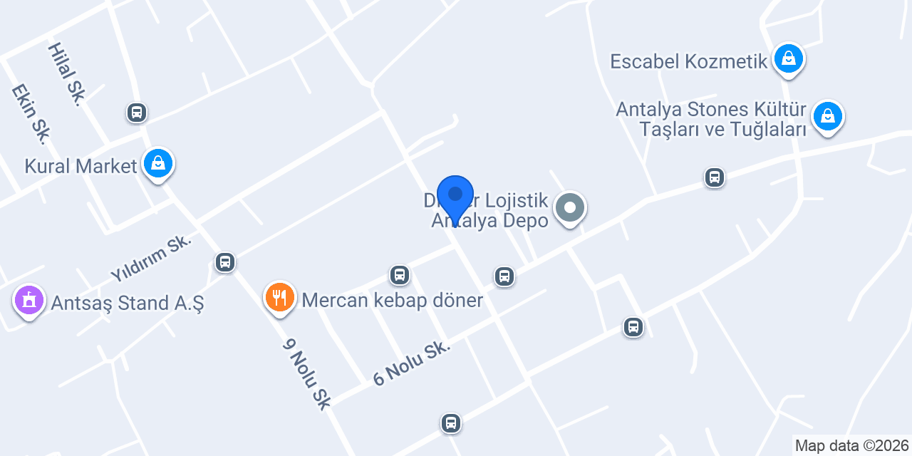 Ertürk Market konumu