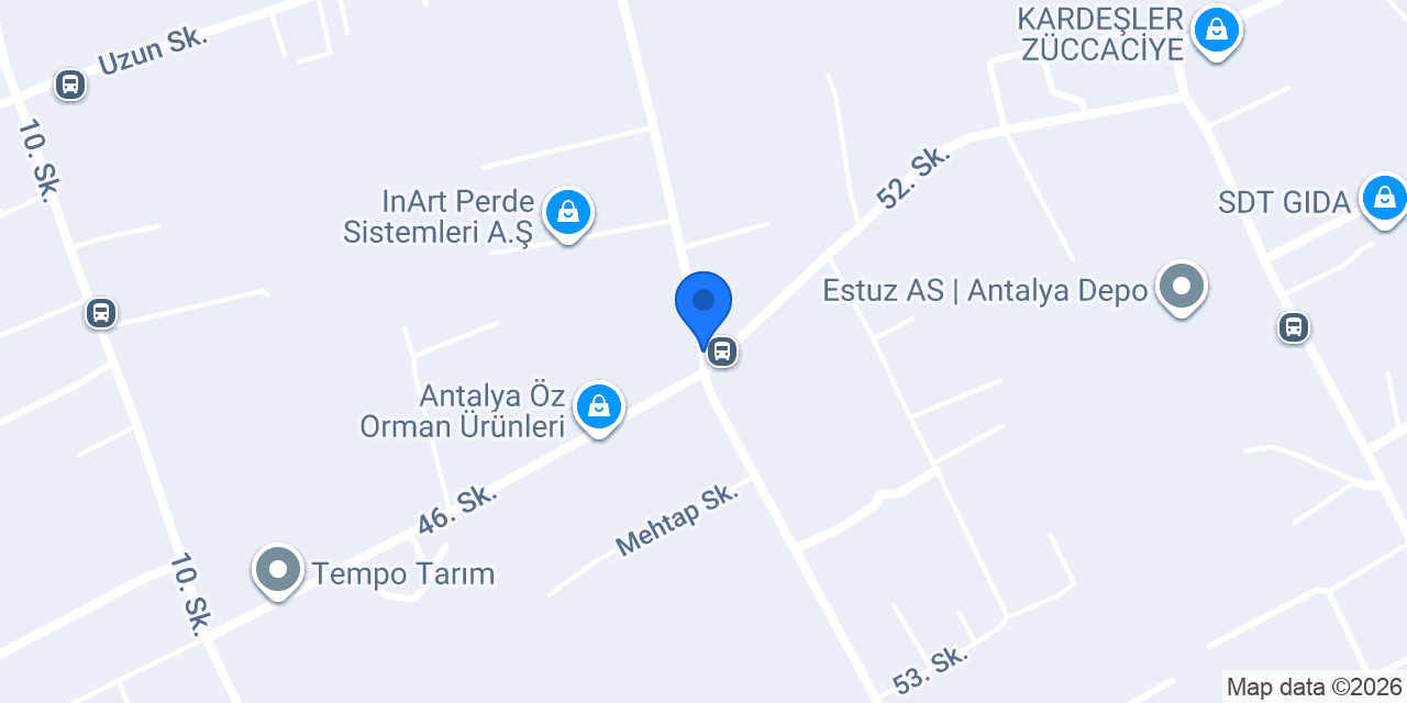 Akdeniz Çığ Gıda konumu