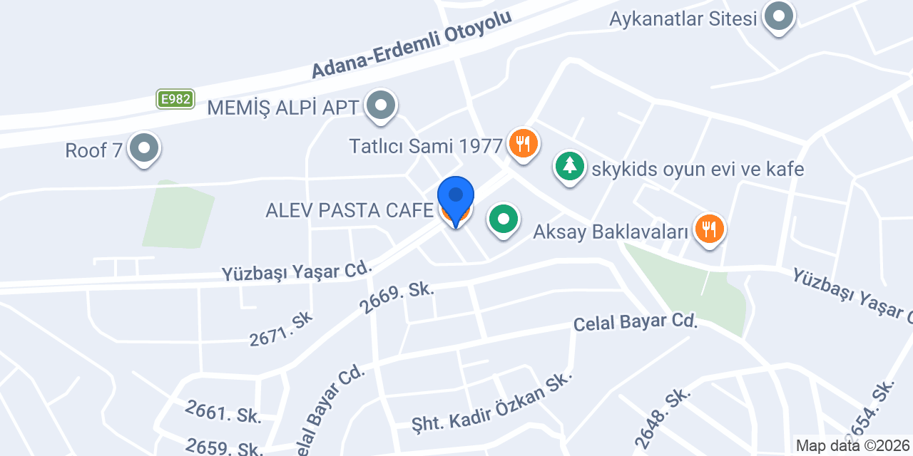 ALEV PASTA CAFE konumu
