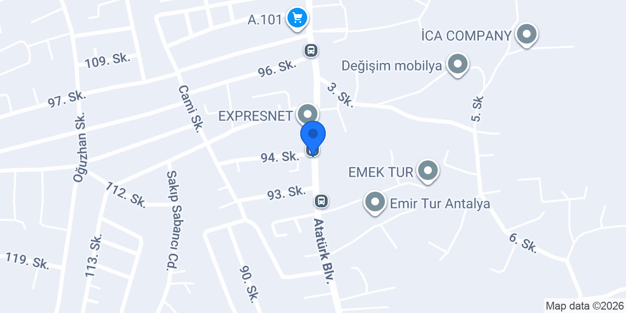 Eylem pilates stüdyo konumu