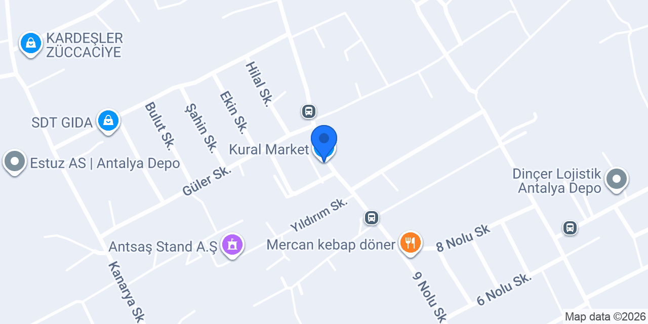 Kural Market konumu