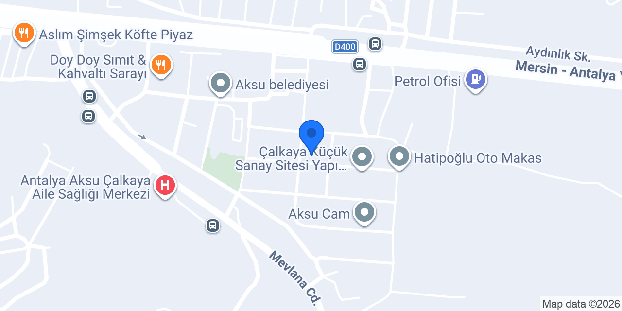 PARS GARAGE OTO AKSESUAR konumu