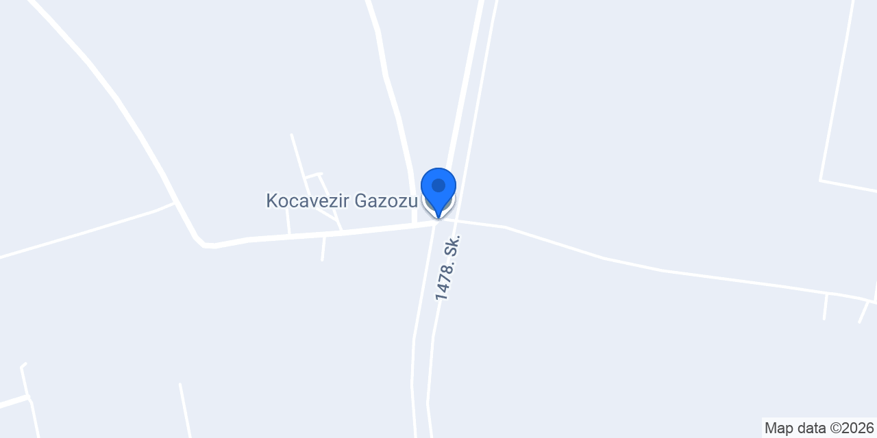 Kocavezir Gazozu konumu