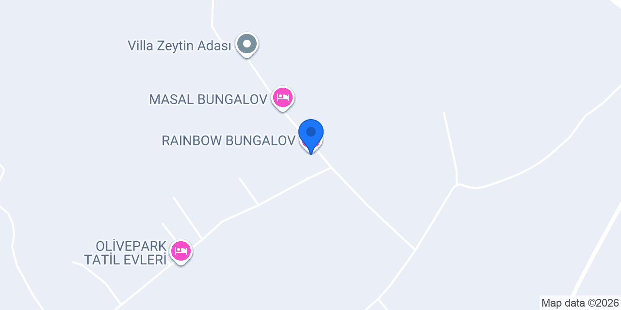 RAINBOW BUNGALOV konumu