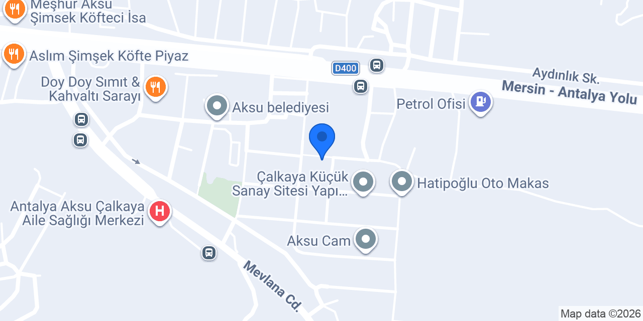 volkan oto servis konumu
