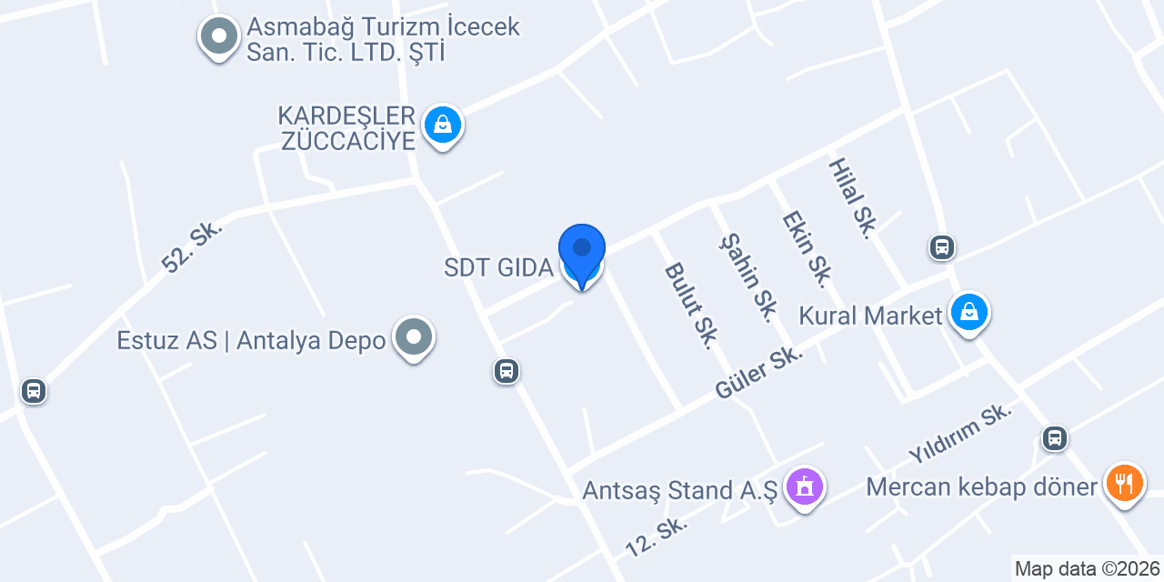 SDT GIDA konumu