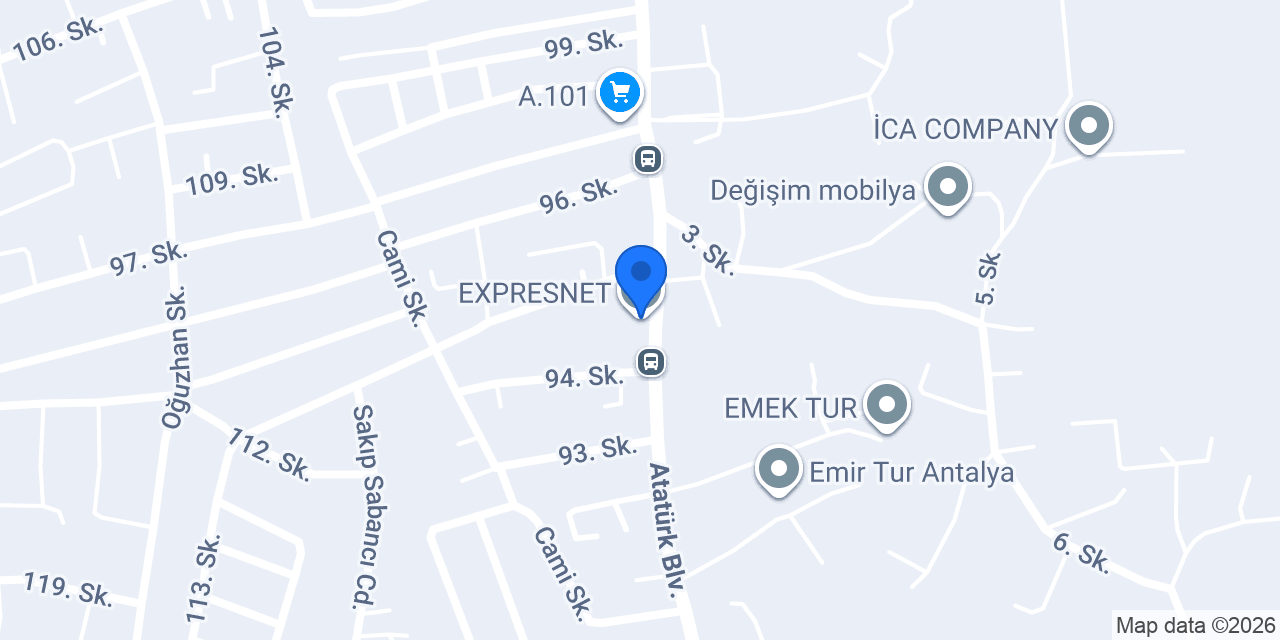 EXPRESNET konumu