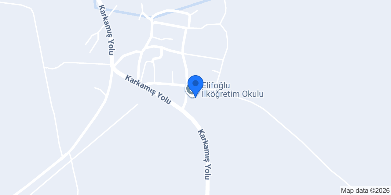 Elifoğlu İlköğretim Okulu konumu