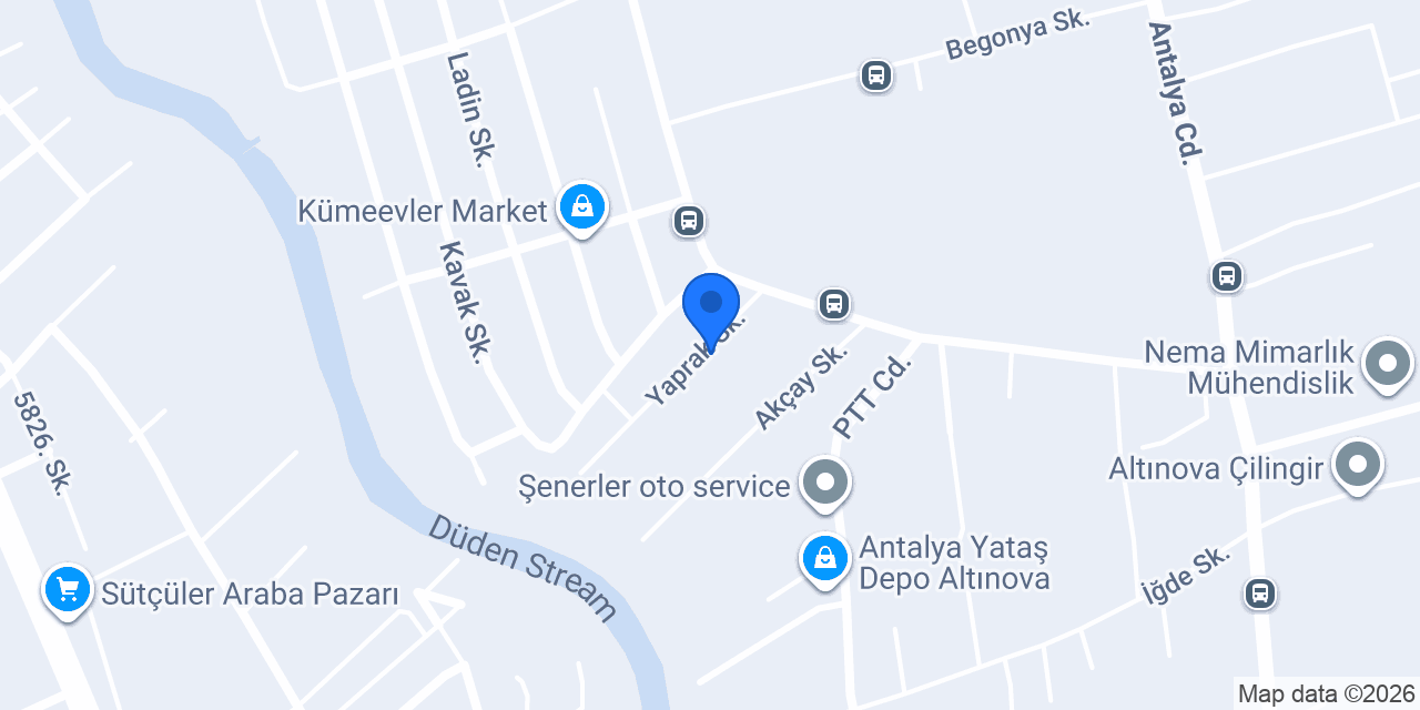 levent yücebaş sigorta ara.hiz.ltd.şti. konumu