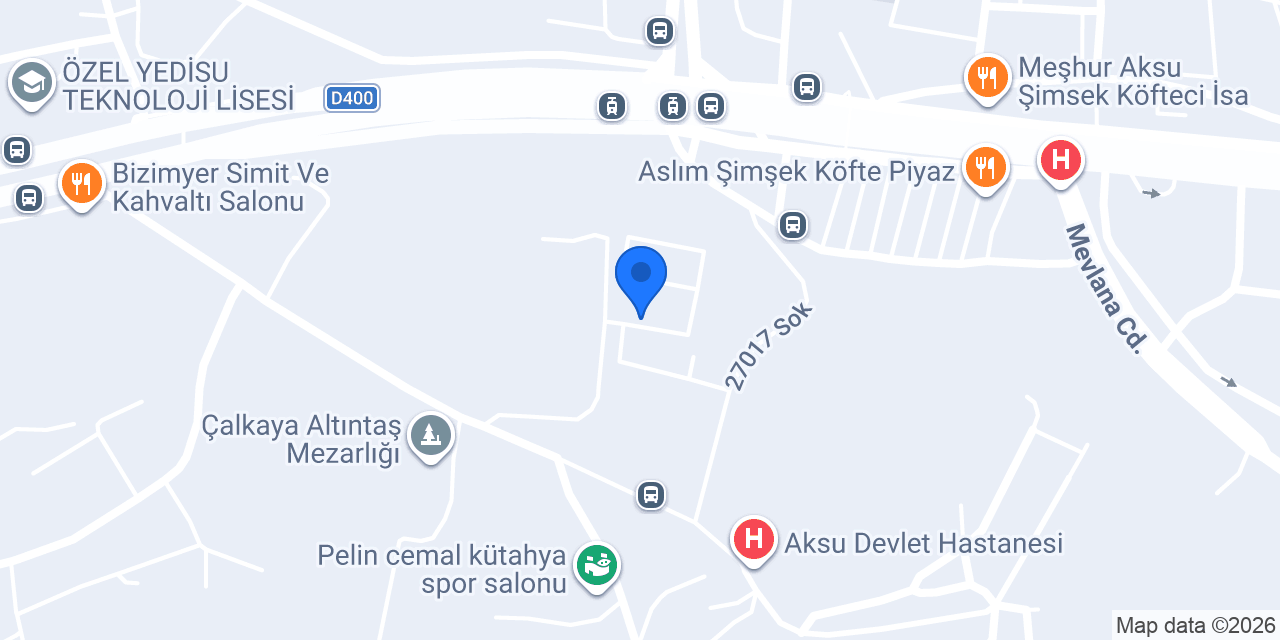 Aksu İmam Hatip Ortaokulu konumu