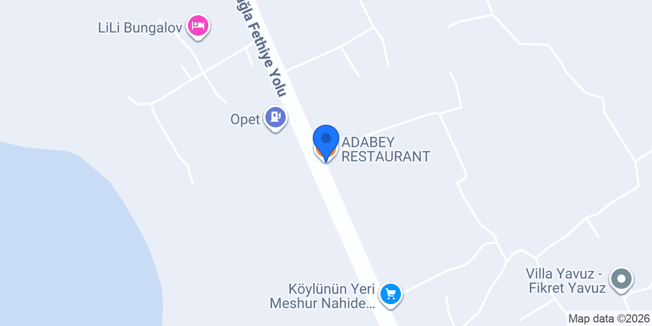 ADABEY RESTAURANT konumu