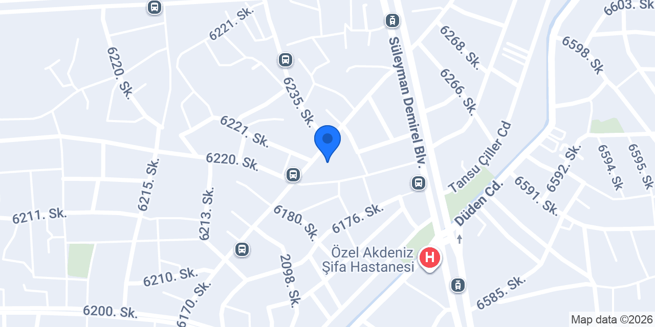 Gülden Akkaya bayan kuaförü konumu