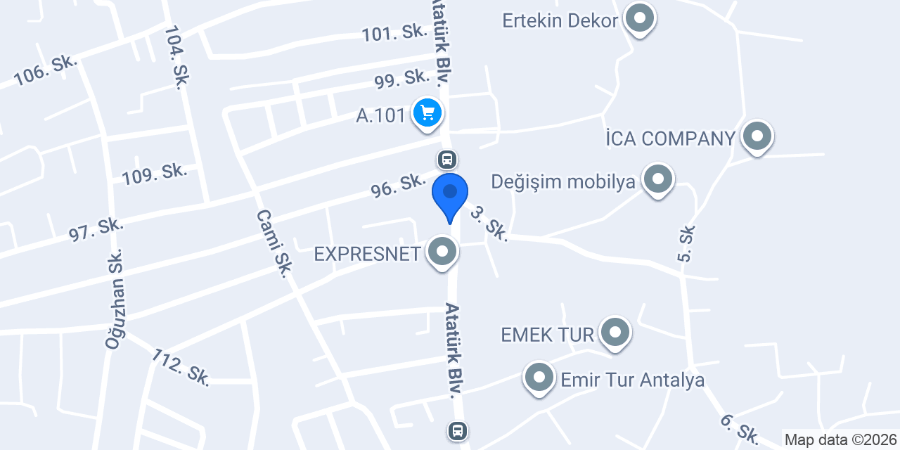Aydın Ticaret konumu