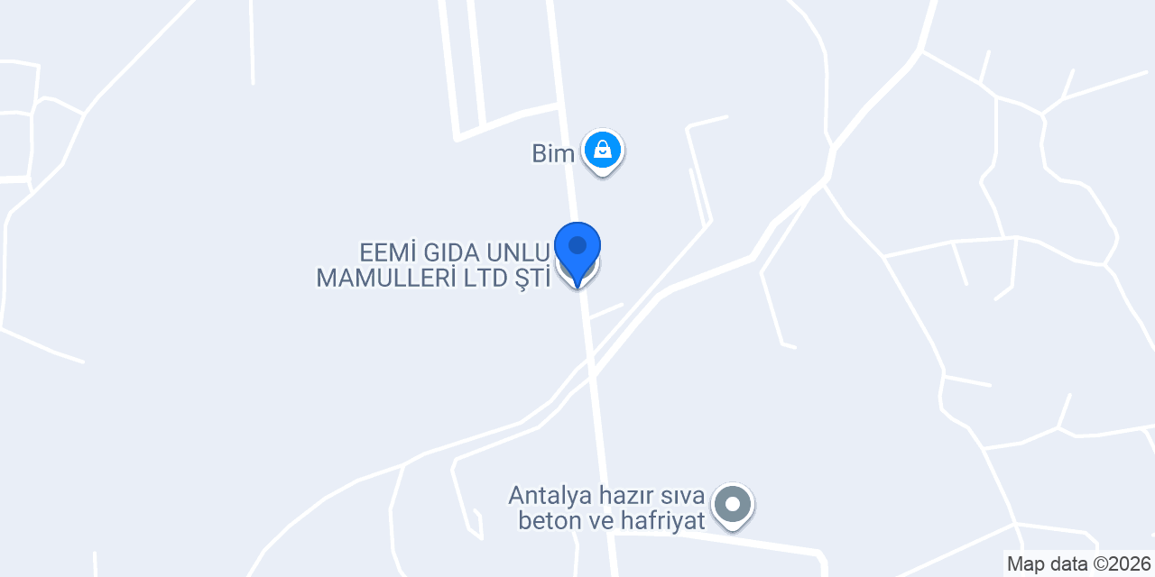EEMİ GIDA UNLU MAMULLERİ LTD ŞTİ konumu