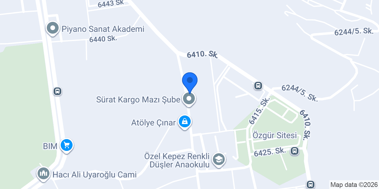 Murat Elmas oto ve sanayi boyaları konumu