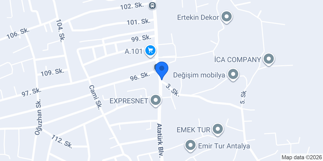 ÖZ İPEK MARKET konumu