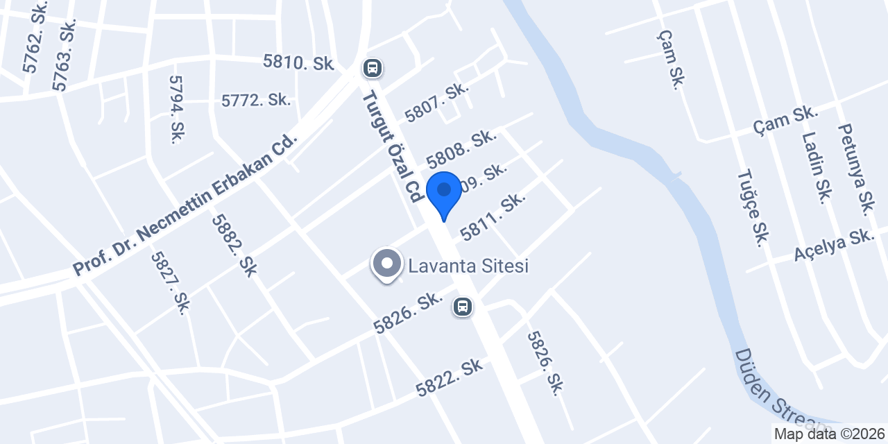 Kenan Kök Oto Lastik konumu