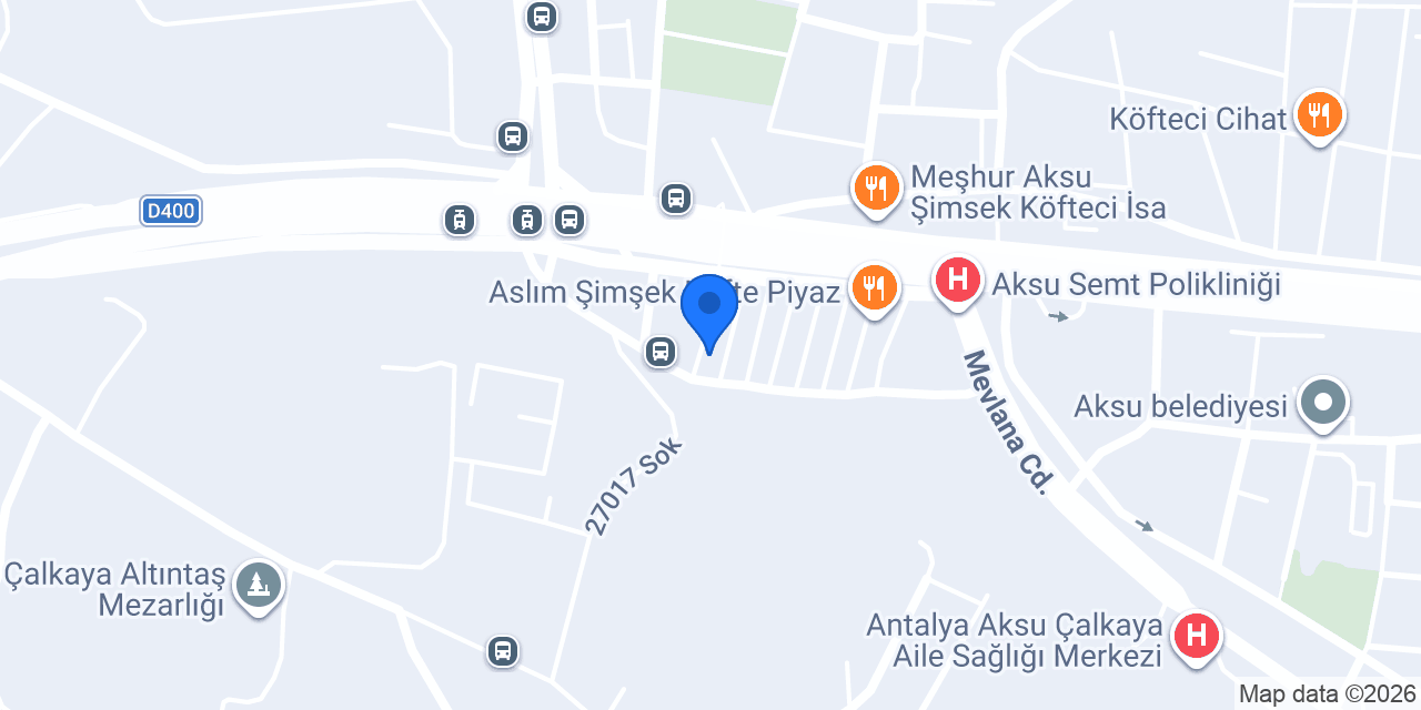 AKSU KAAN OTOMOTİV konumu