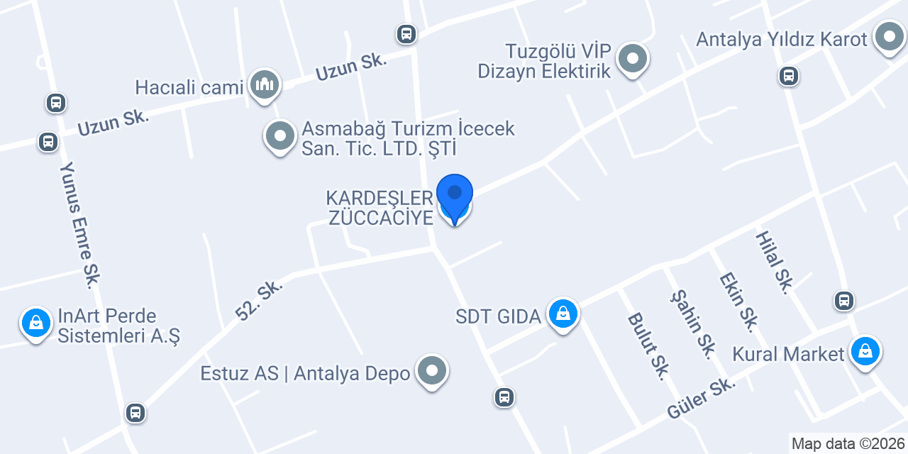 KARDEŞLER ZÜCCACİYE konumu