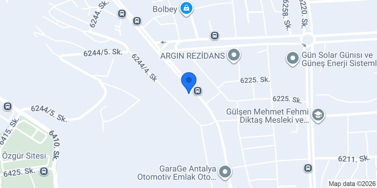 Fener Duşakabin&Asmatavan konumu