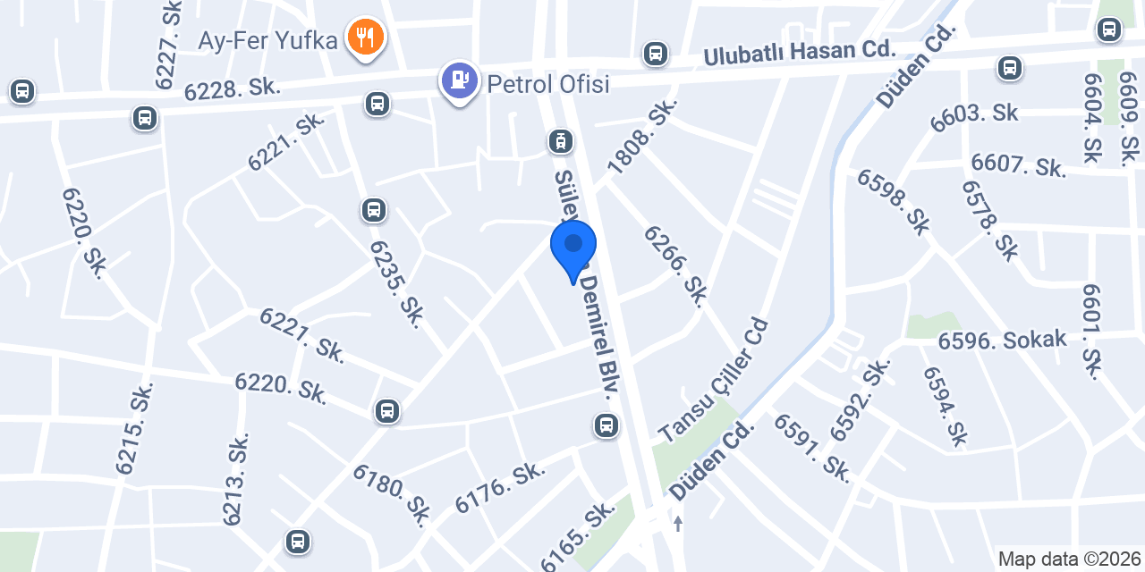 Halkbank Varsak Şubesi konumu