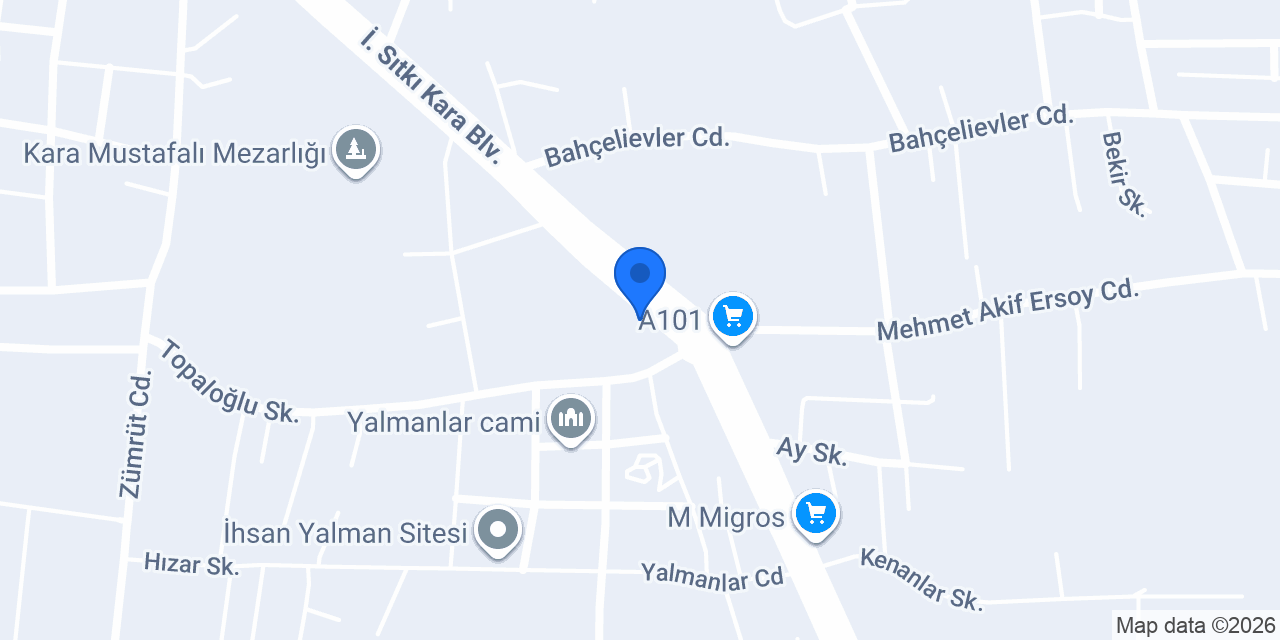 Seç Market Hastane Yolu konumu