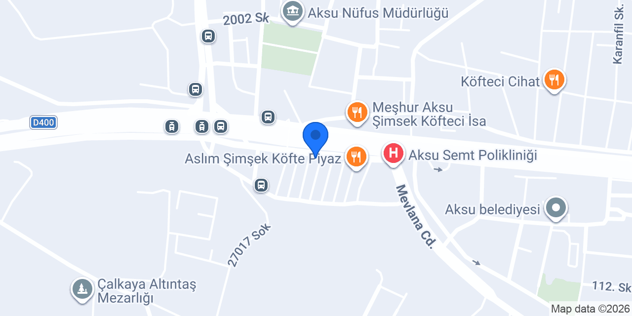 Üstün Restaurant konumu