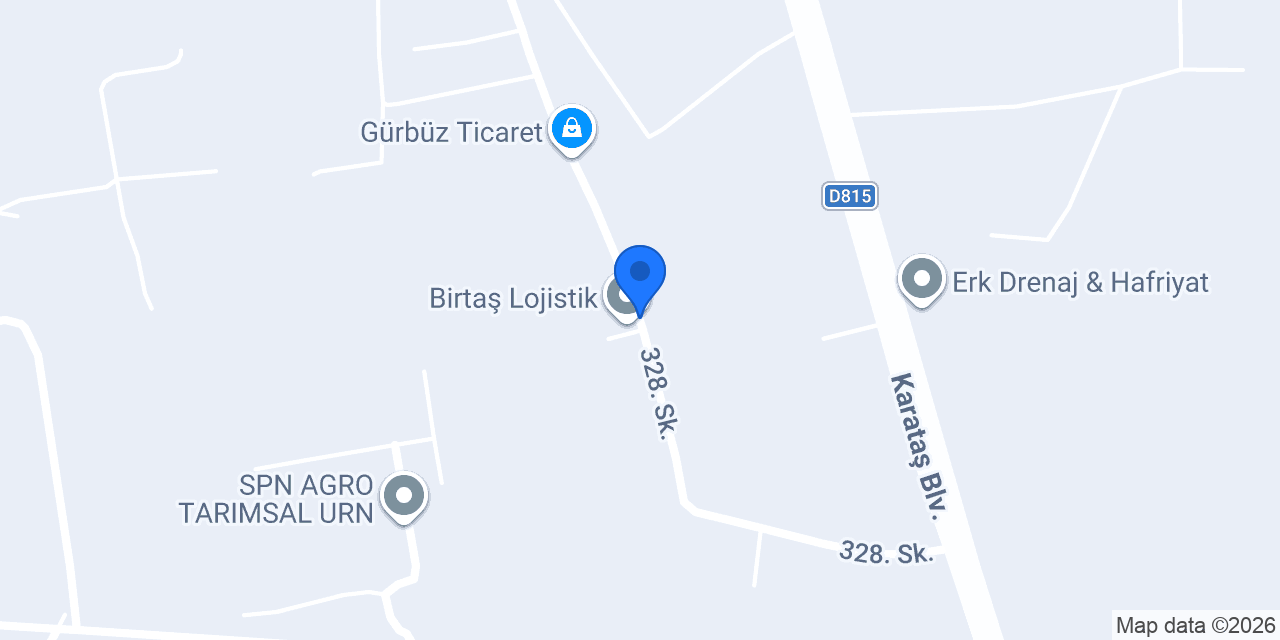 Doğu Çukurova Kargo konumu