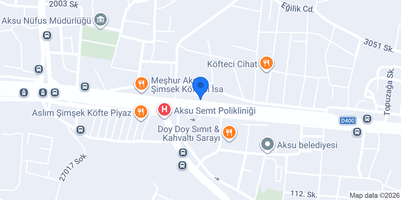 AKSU SPOT - GÖKTEPE konumu