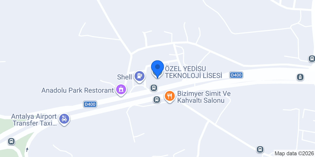 ÖZEL YEDİSU TEKNOLOJİ LİSESİ konumu