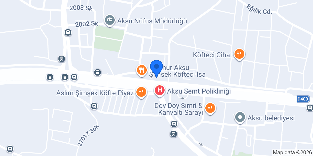 Marka Aksu konumu