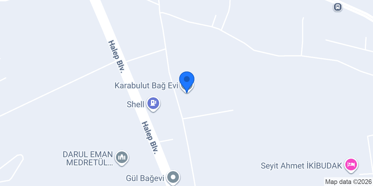 Karabulut Bağ Evi konumu
