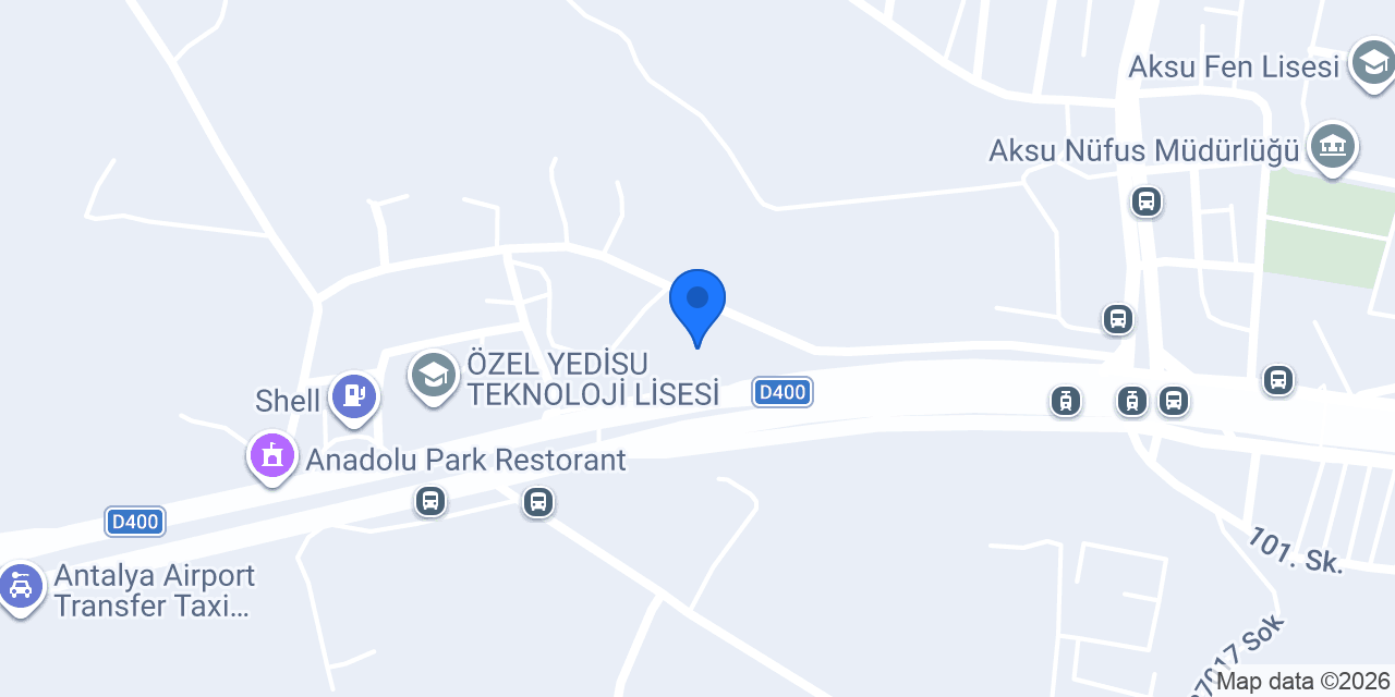 Öztürk Granit -Mermer Aksu konumu