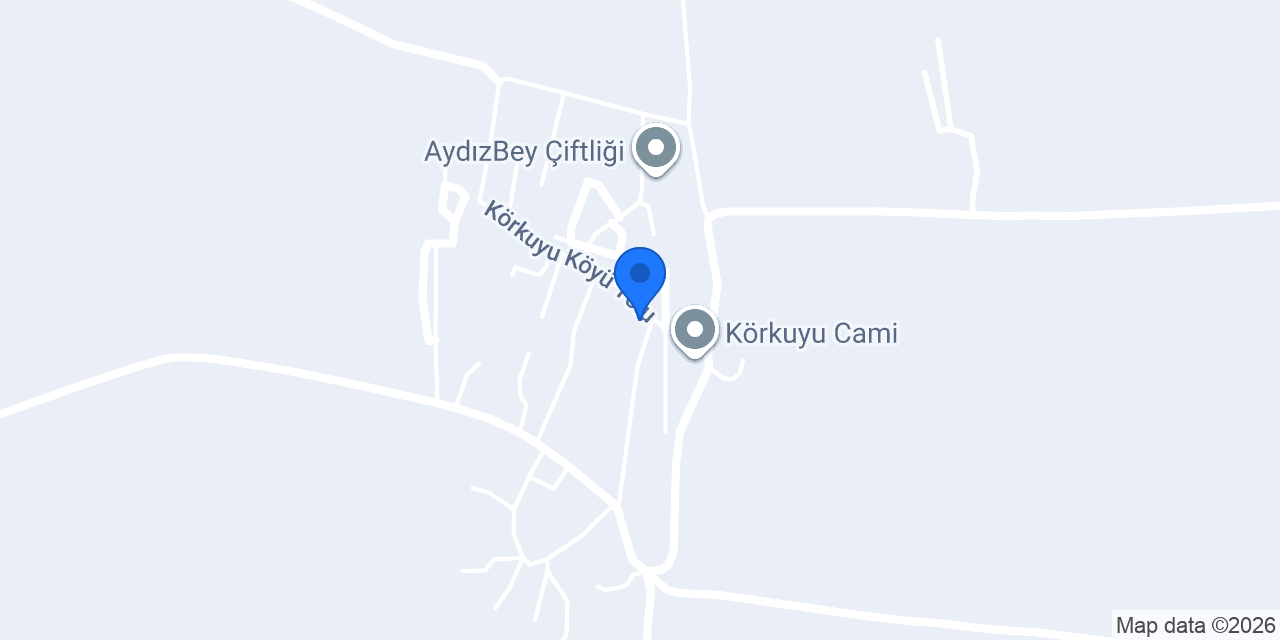 Korkuyu İlkokulu konumu