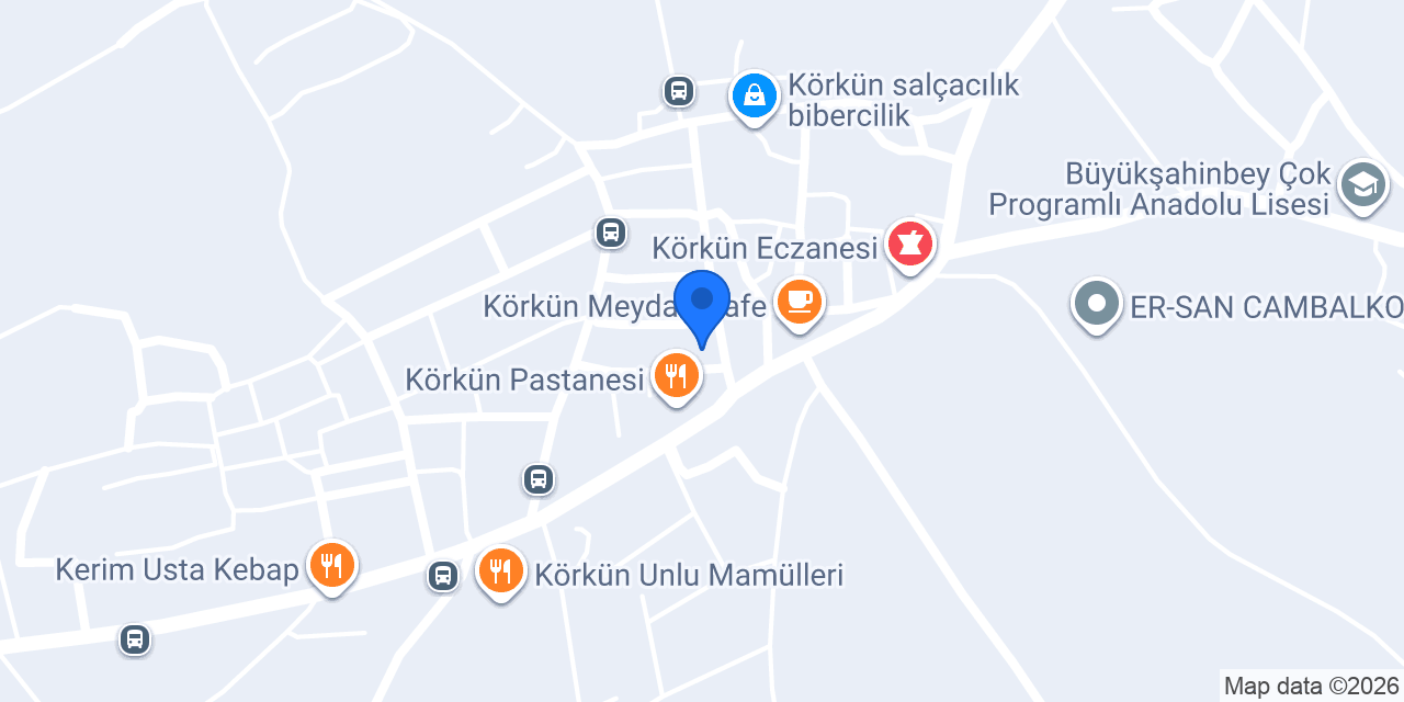 Körkün emlak konumu