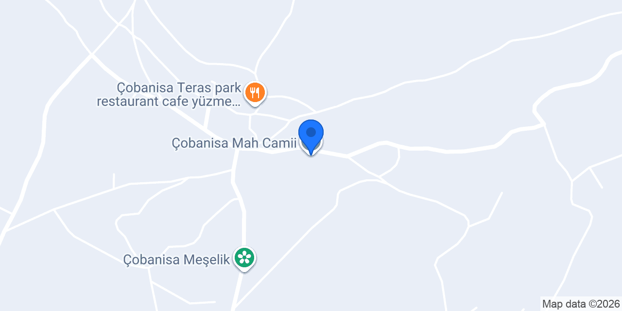 Çobanisa Mah Camii konumu