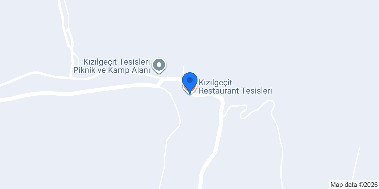 Kızılgeçit Restaurant Tesisleri konumu