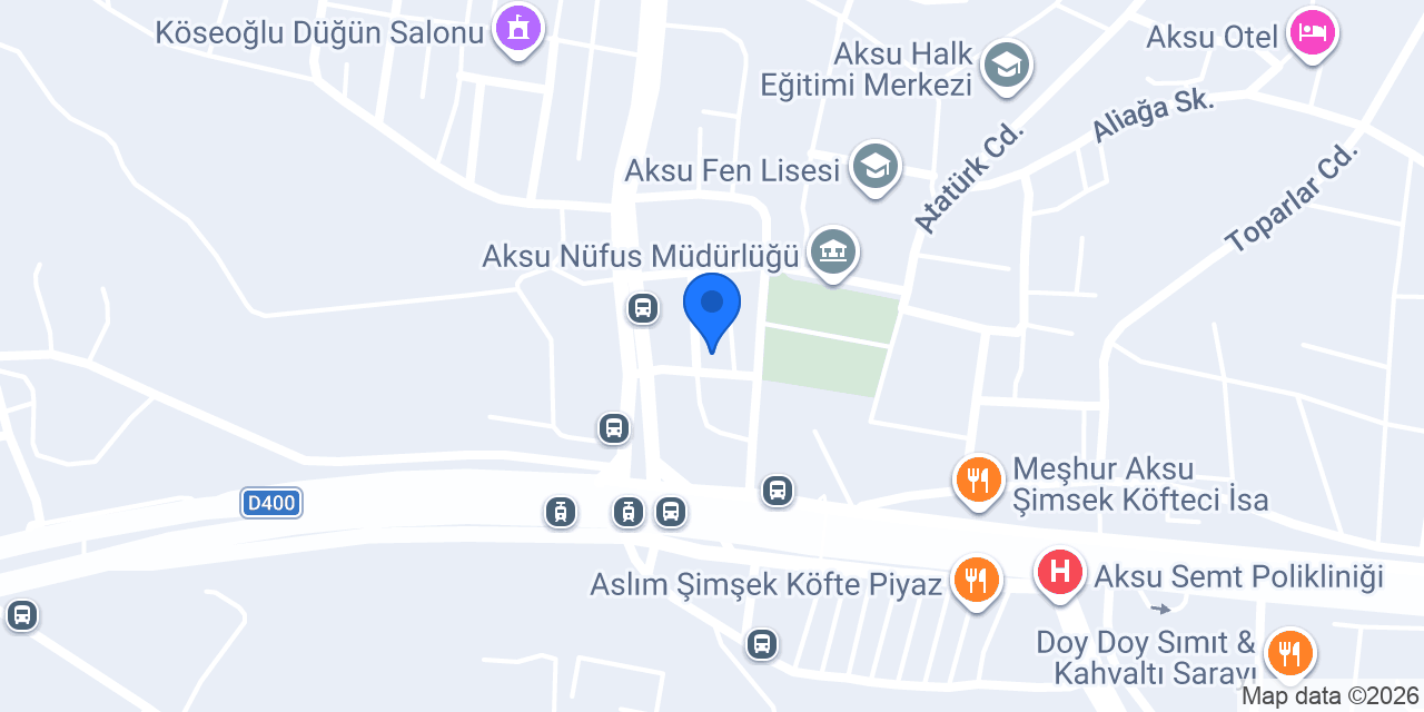 Öznaz Bayan Kuaforü konumu