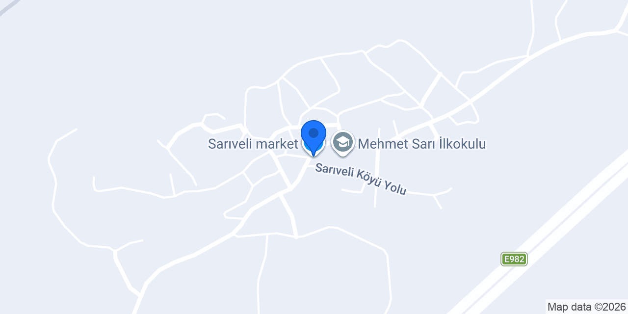 Sarıveli market konumu
